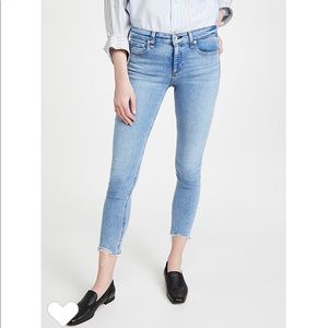 Rag & Bone Cate Mid Rise Ankle Skinny Jeans